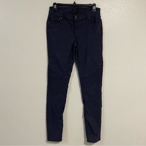 Prana Brenna Moto Style Skinny Pants Gray Size 8